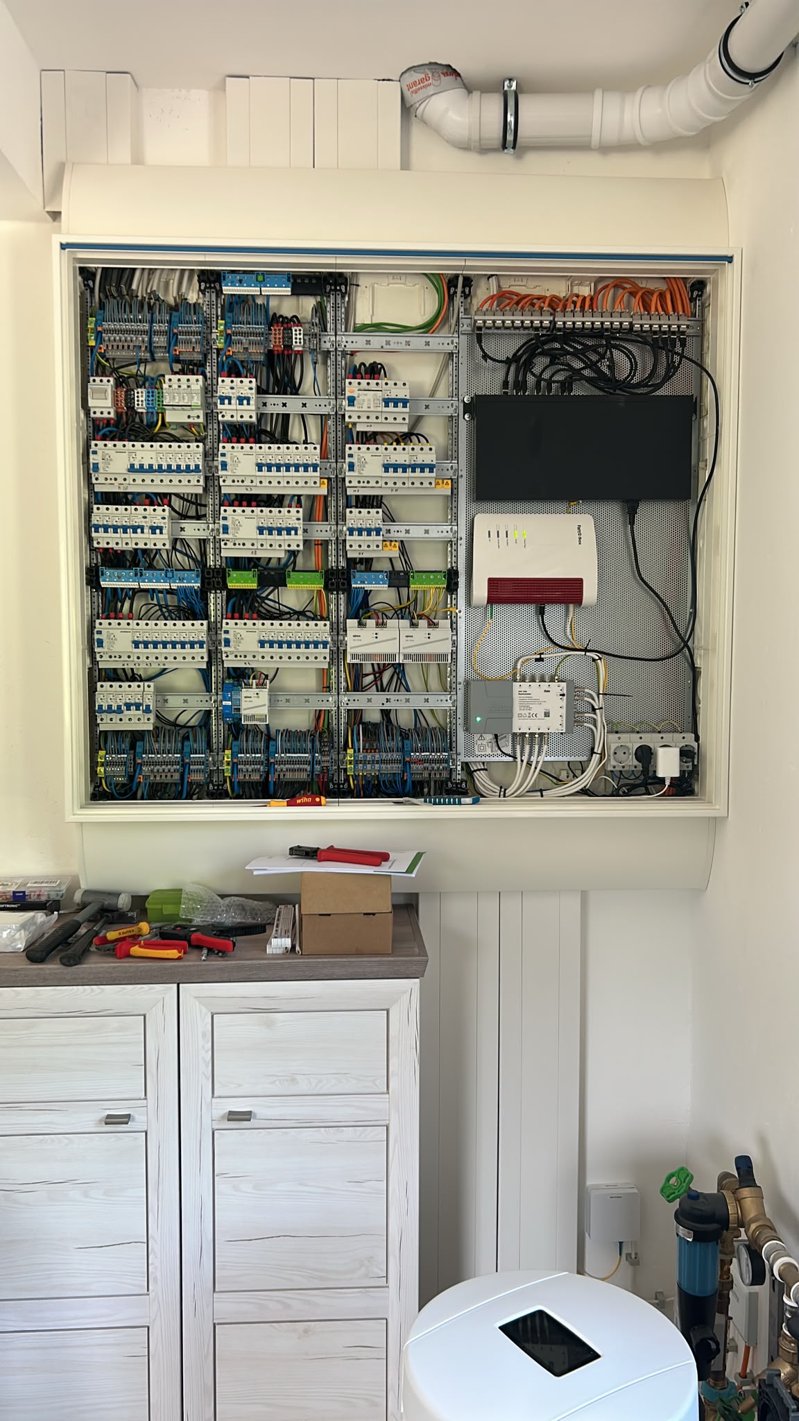 Modernisierte Elektroverteilung